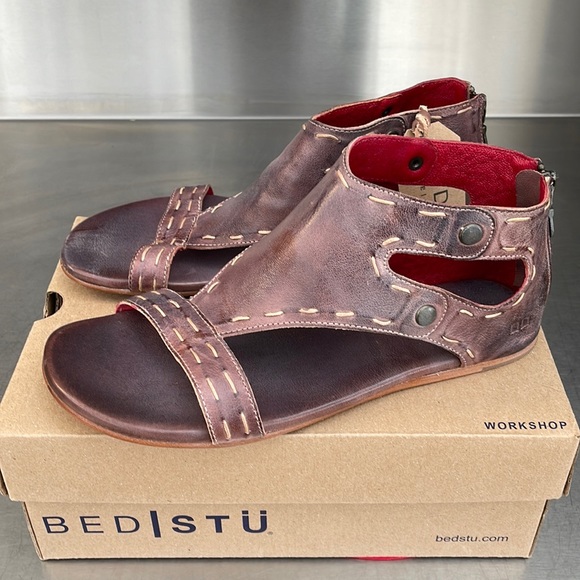Bed Stu Shoes - LAST PAIR! Host Pick! Bed Stu “Soto” leather sandals. New in box from Sundance.